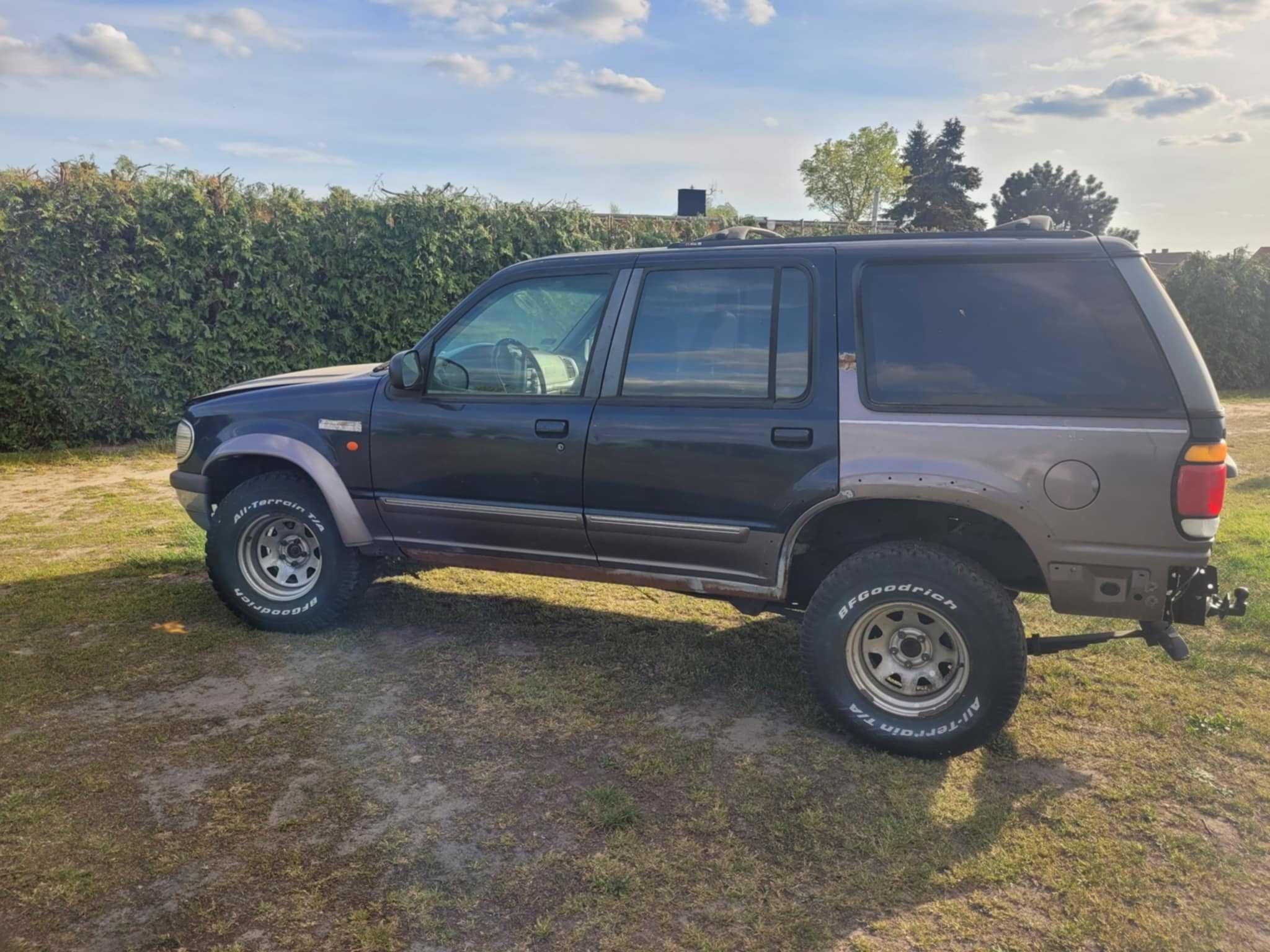 Ford explorer II nieskończony projekt, gas nowa butla.
