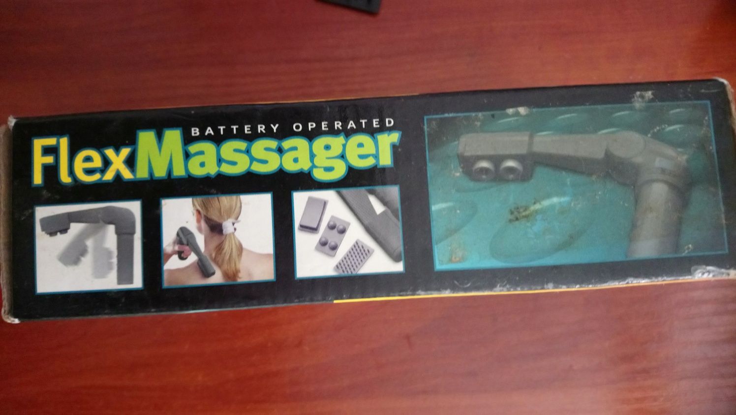 FlexMassager Портативный масажер на батарейках.