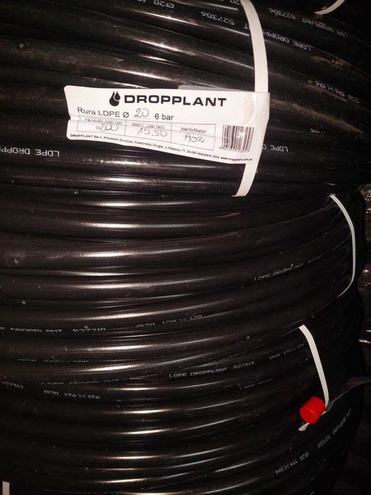 Nowa rura do nawadniania kroplowego