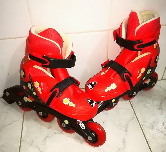 Patins em linha para menina