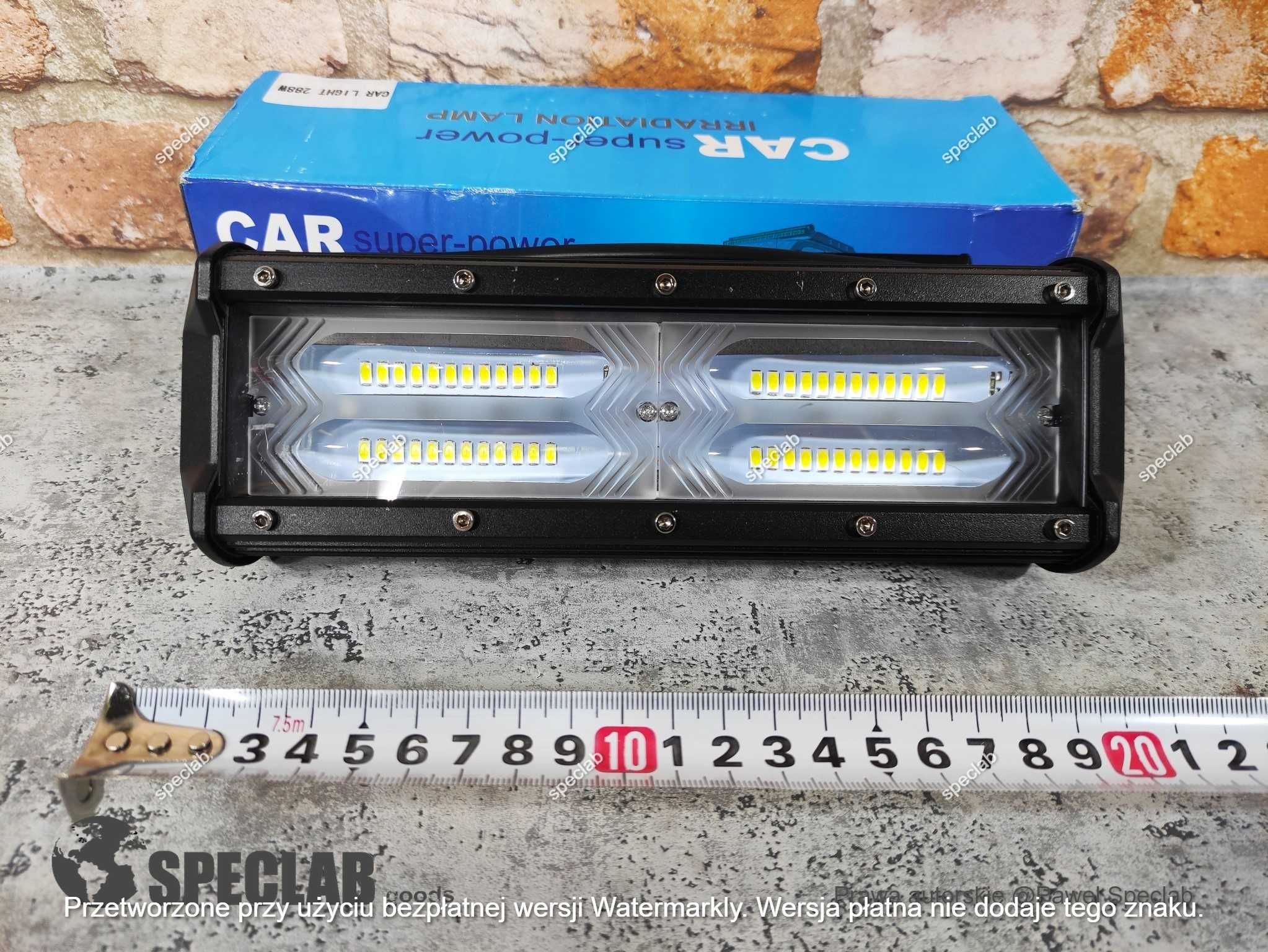 LED 288W halogen SZPERACZ żarówka 12V 24V