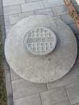 Betonowy właz, płyta włazowa, pokrywa rewizja szambo deszczówka 72 cm