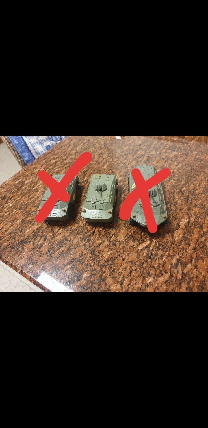 1:43 Model Czołgi metalowy niszczyciel SU 122 oraz woz opancerzony