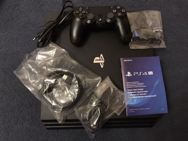 PlayStation 4 Pro+игры+геймпад PS4