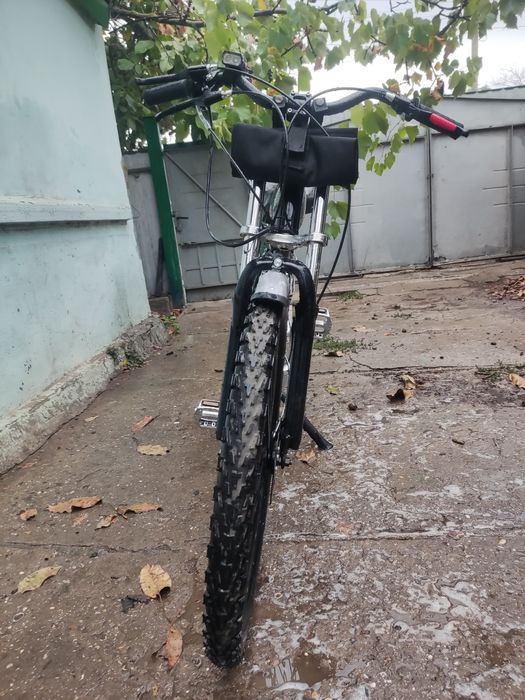 Продам, заводской вело-мопед! Новый на обкатке -80 куб.