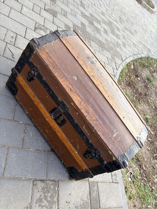 Skrzynia drewniana stara