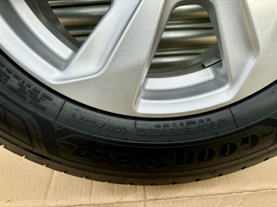 Nowe Koła Alufelgi 16” Ford Custom MK2 V710 Goodyear 215/65 czujniki