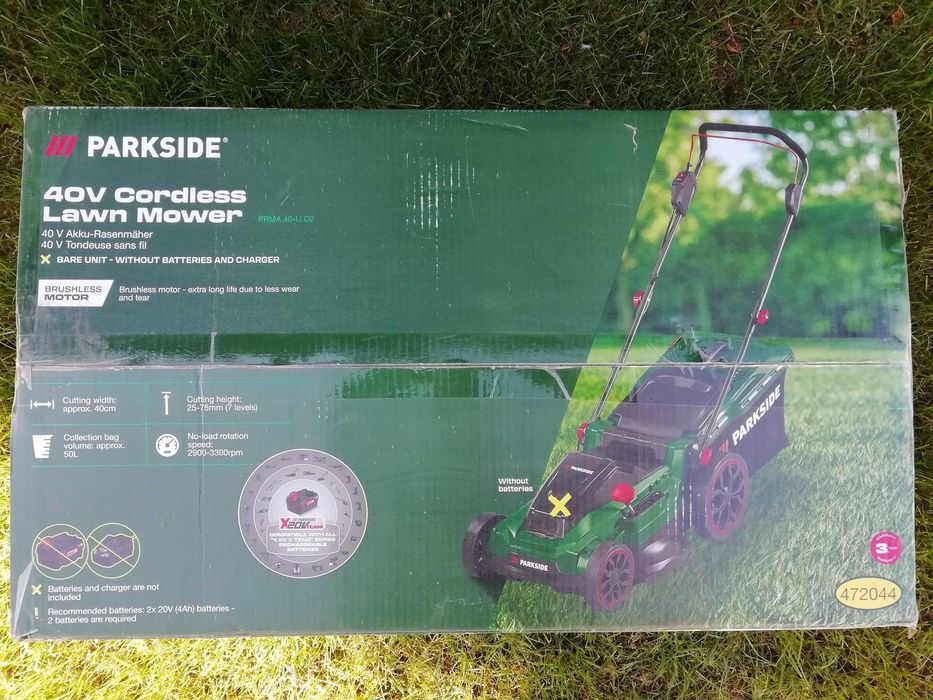 Akumulatorowa kosiarka Parkside PRMA 40-Li D2