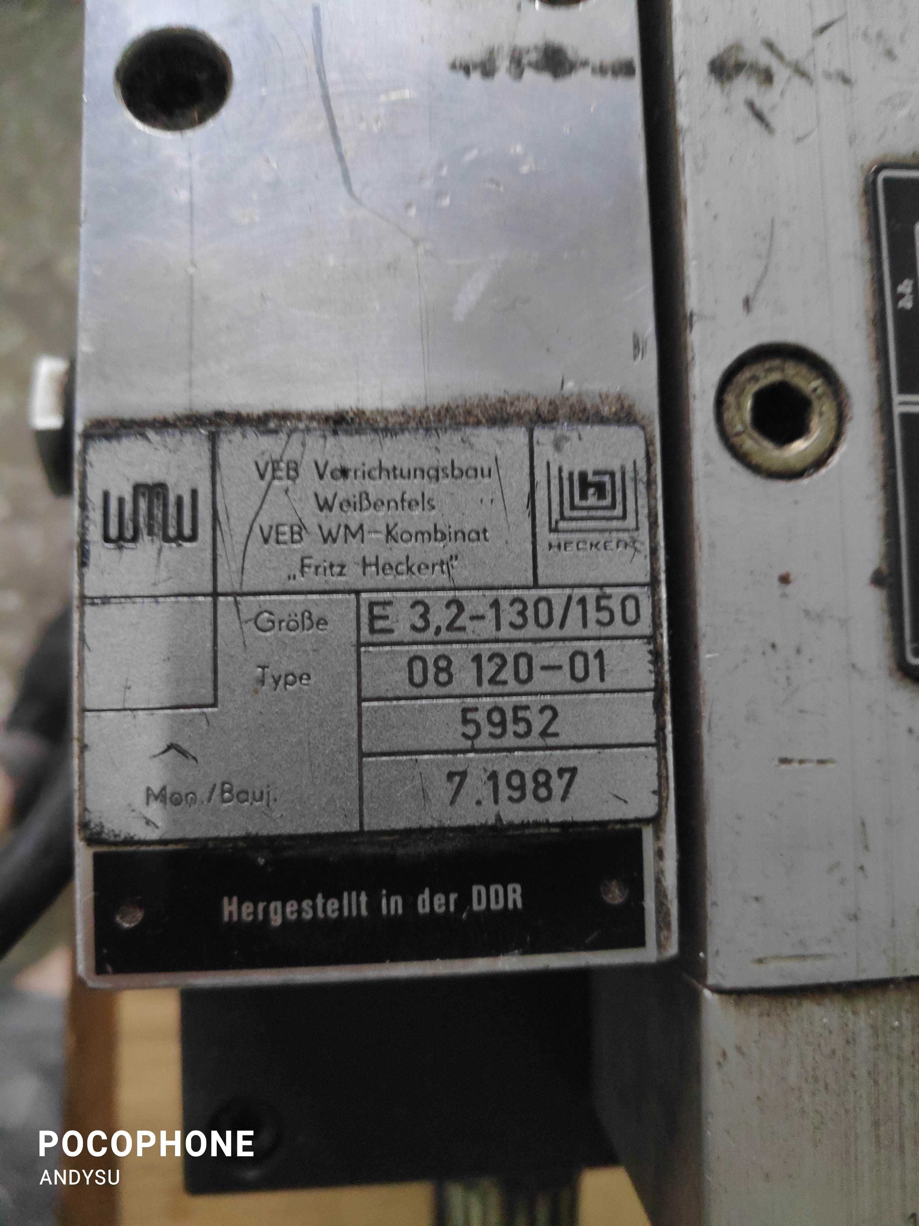 Pompa hydrauliczna.