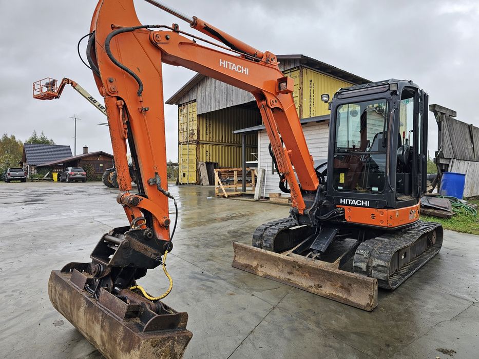 Koparka Hitachi Zx50 VIO klima (Yanmar, Kubota u48) skarpa pochył long