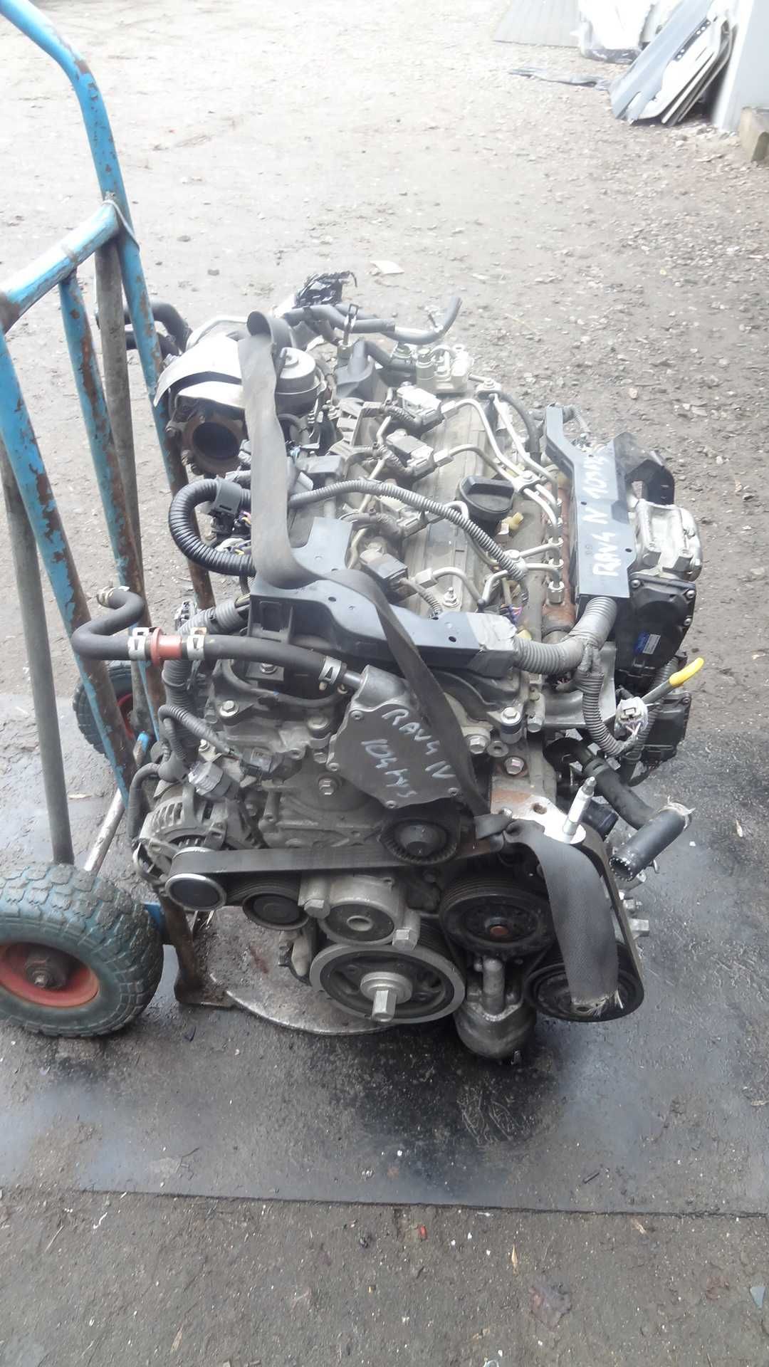 Toyota rav IV 12- 2.2 D4D  2AD silnik kompletny 103 tys