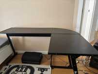 Biurko Gamingowe Huzaro Hero 6.0 Black 147 cm