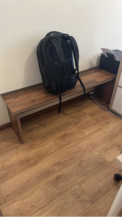 Mesa e bancos madeira