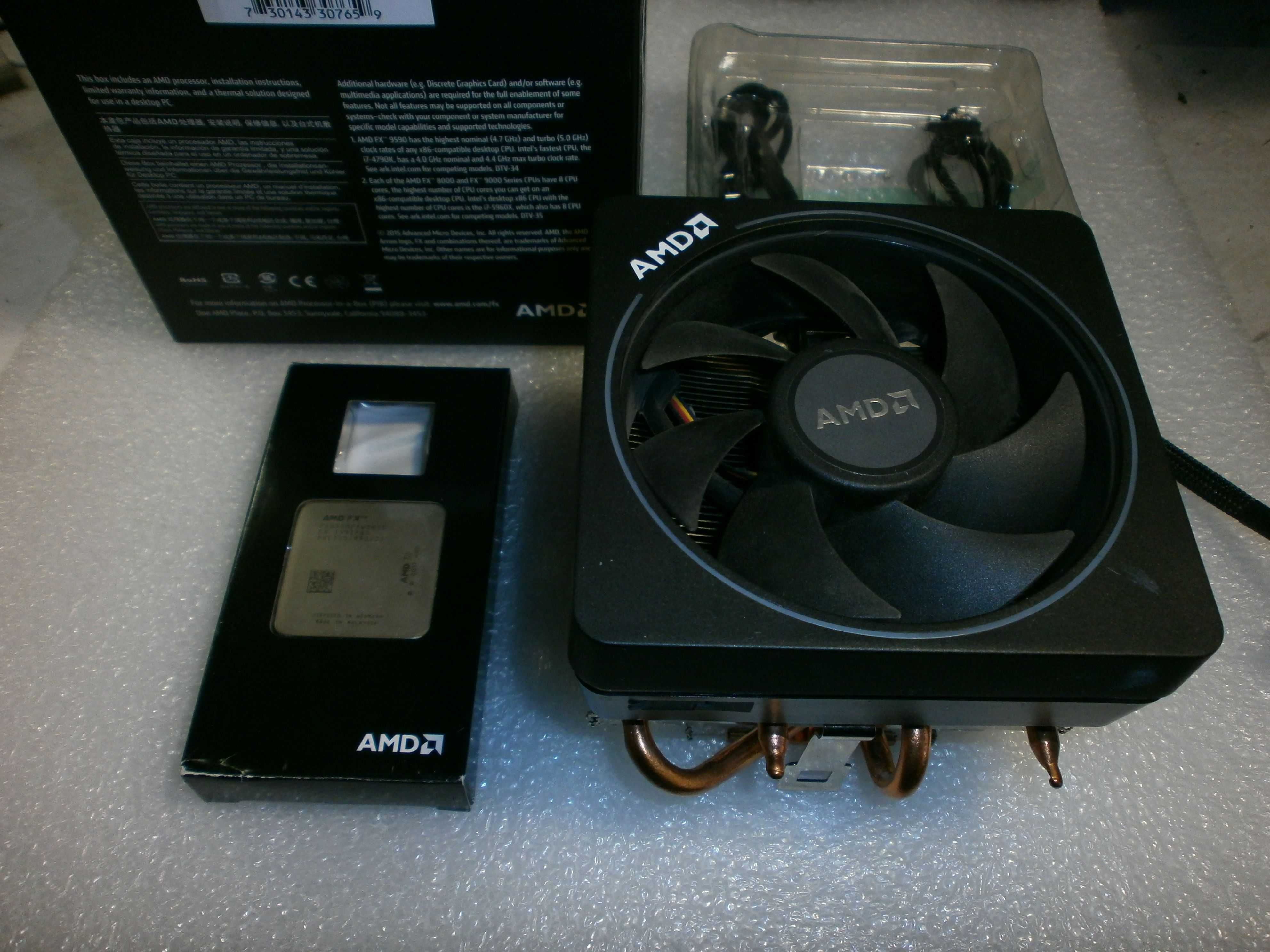 AM3+  AMD FX 8350 4.2GHz 8 core  BOX with cooler AMD