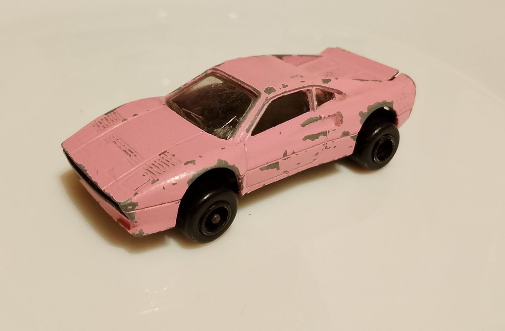 Majorette Ferrari GTO stary resorak rzadki kolor