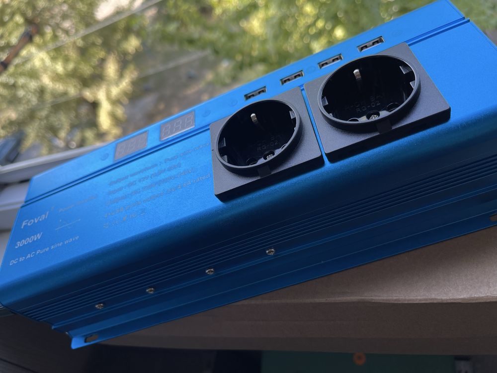 Інвертор Foval 3000w(чиста сунусоіда)