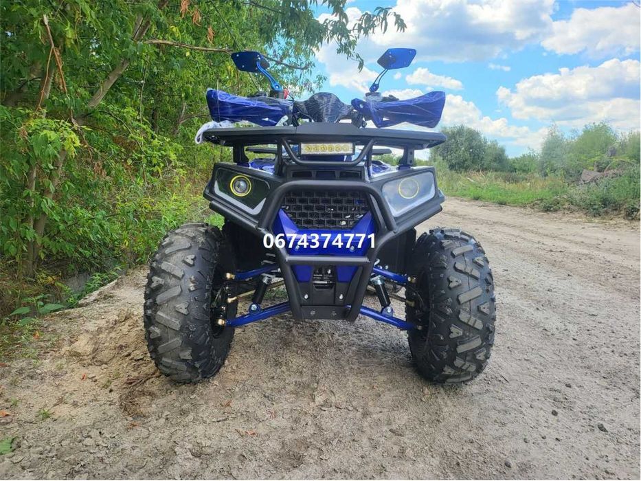 Квадроцикл Spark SP150-5 (Синий) Спарк доставка без передоплат