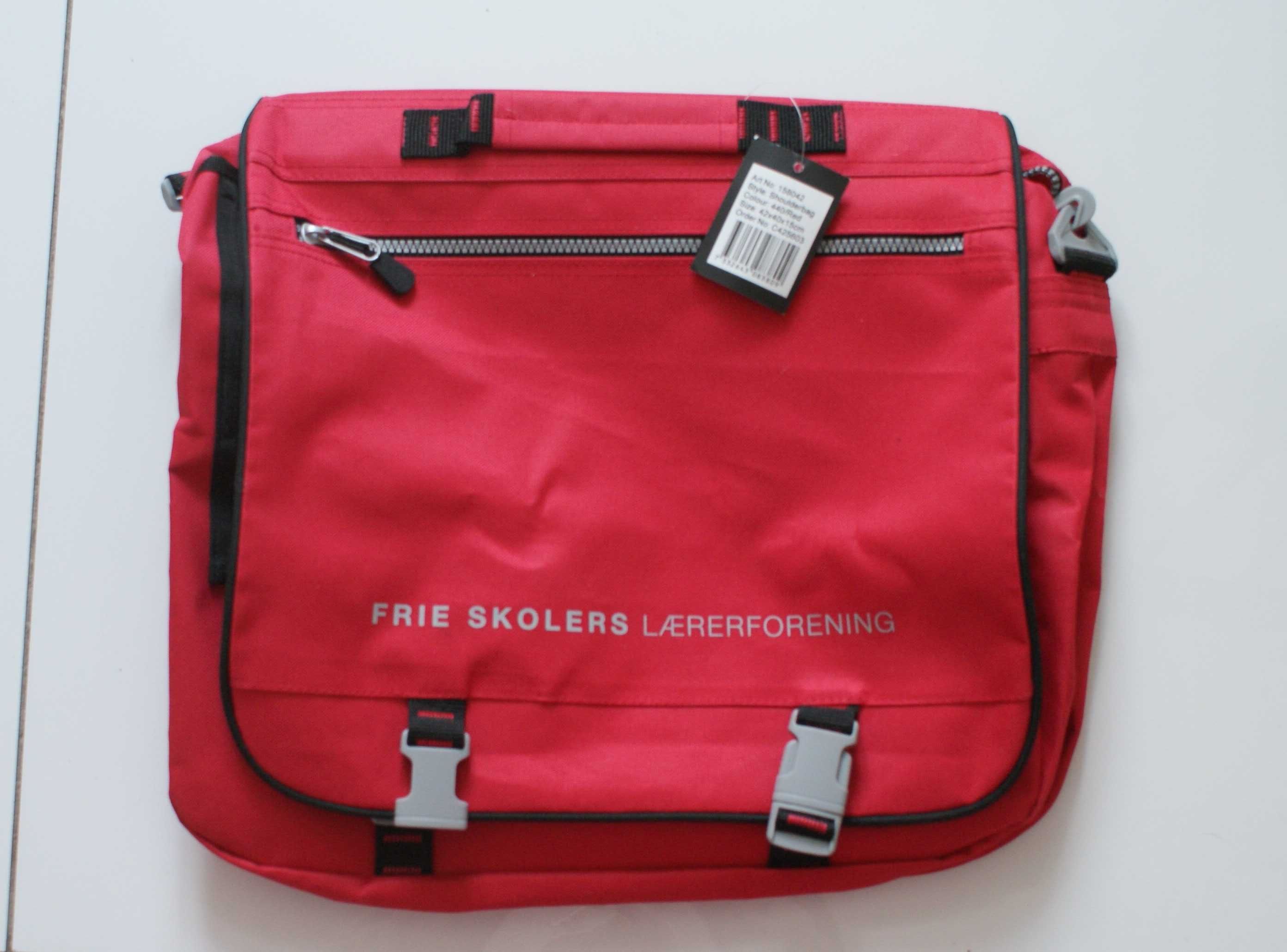 Torba shopper do szkoły solidna na książki dok. laptopa Nowa 42x40x15