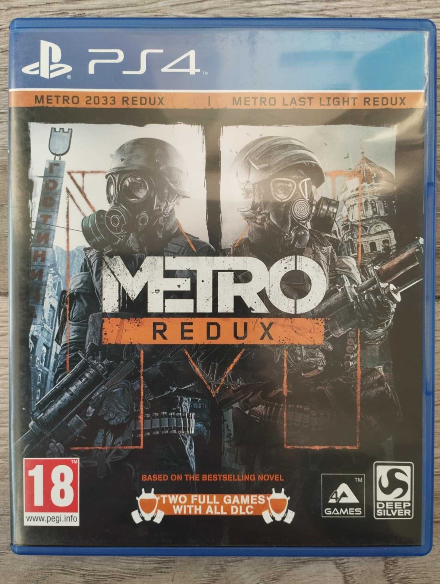 Gra Metro Redux Polska Wersja  PS4/PS5 Playstation