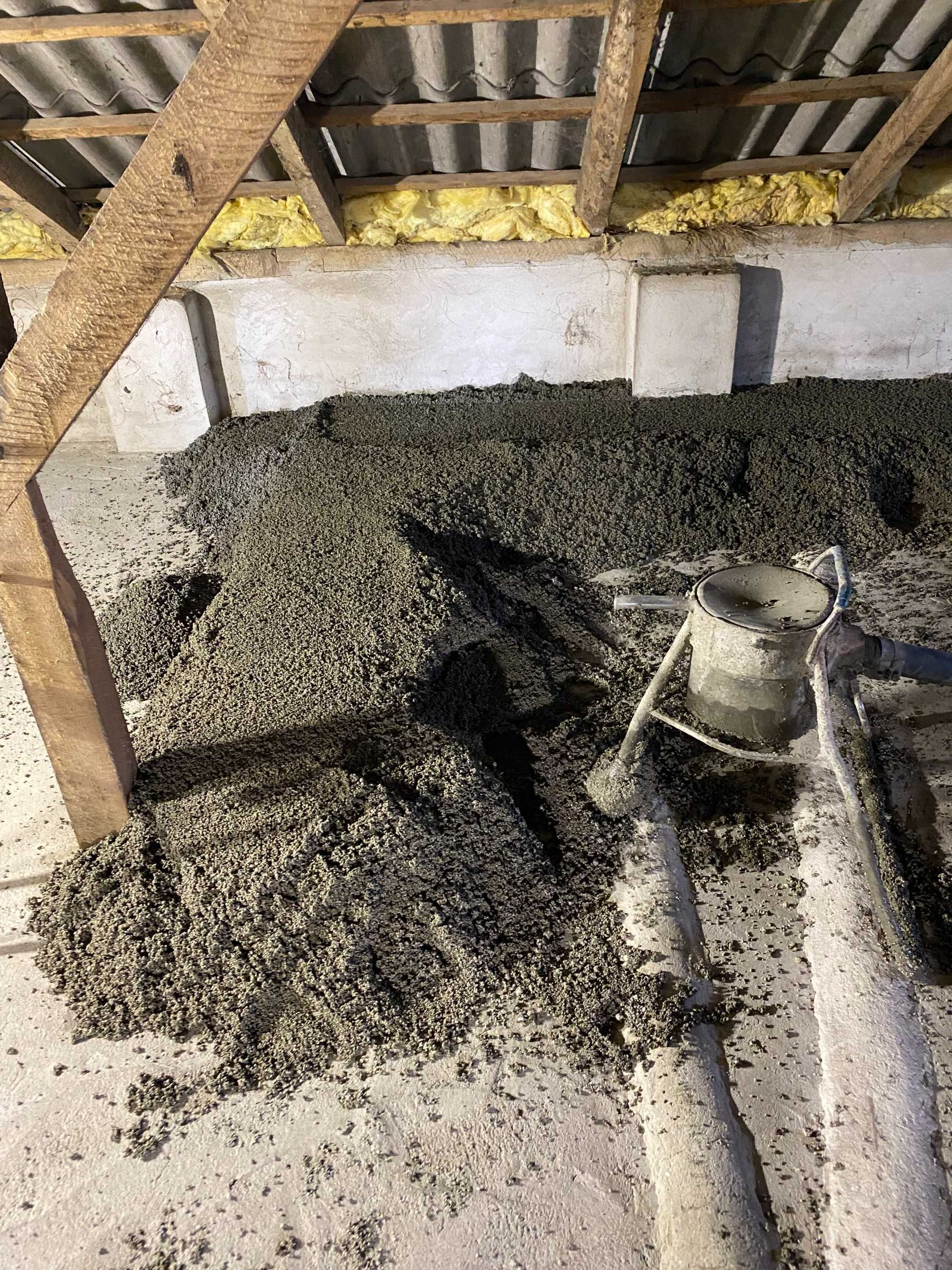 Styrobeton, docieplenie, styrocement, thermogray, wylewki betonowe