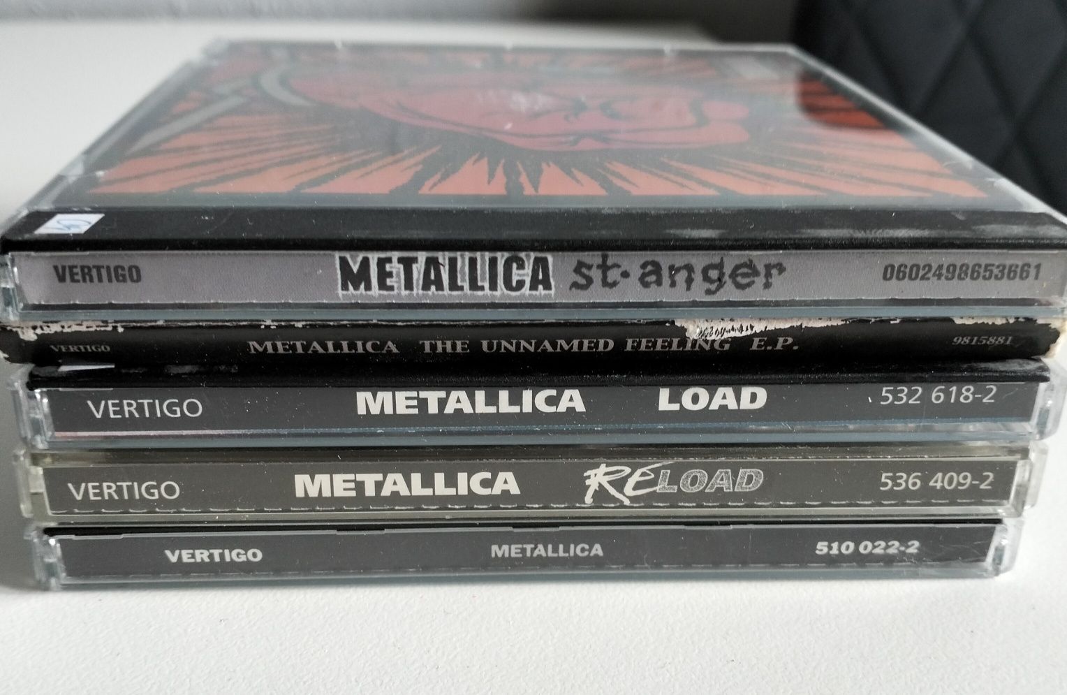 Metallica zestaw 5 albumów CD