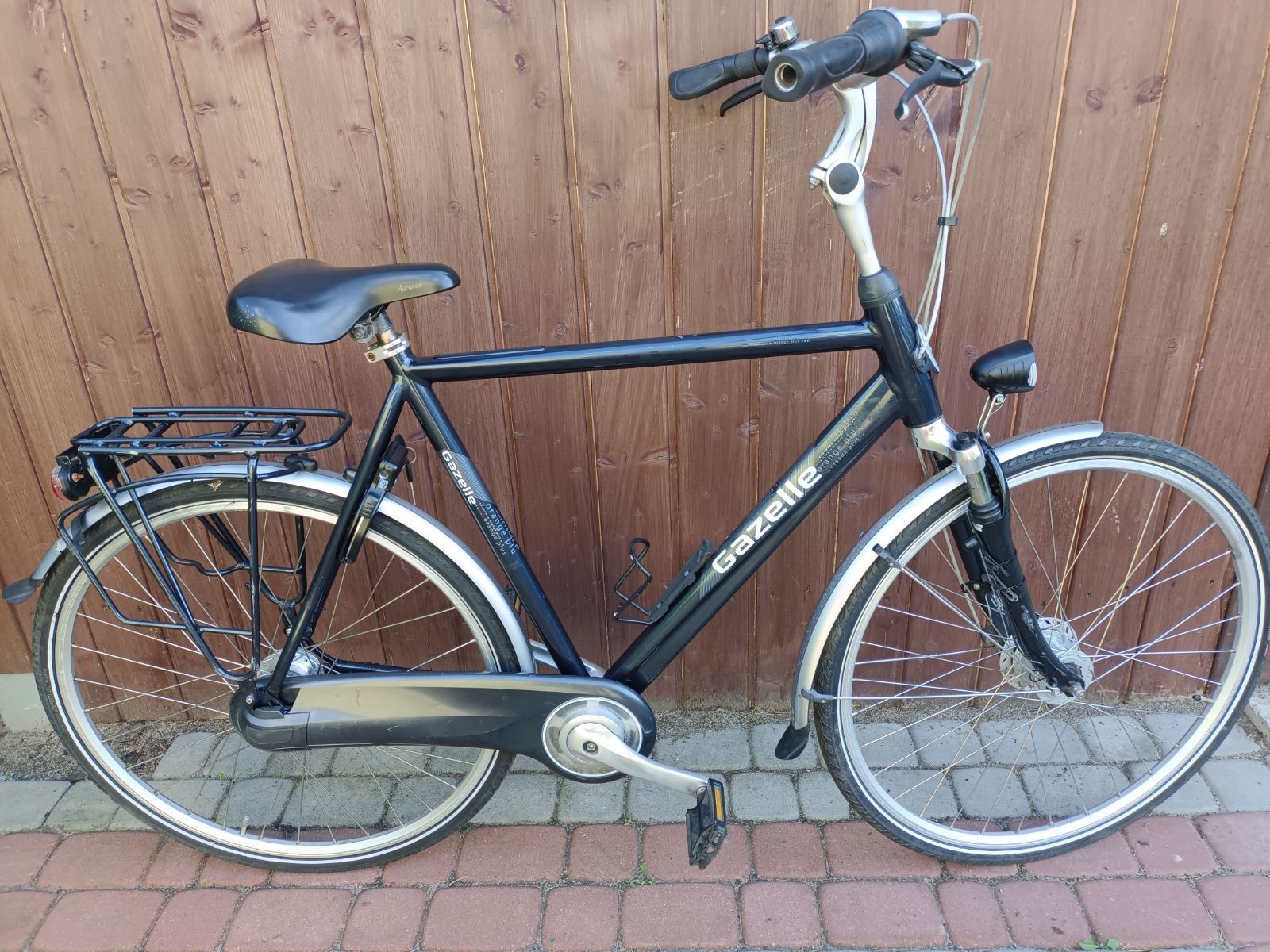 Rower holenderski Gazelle orange plus