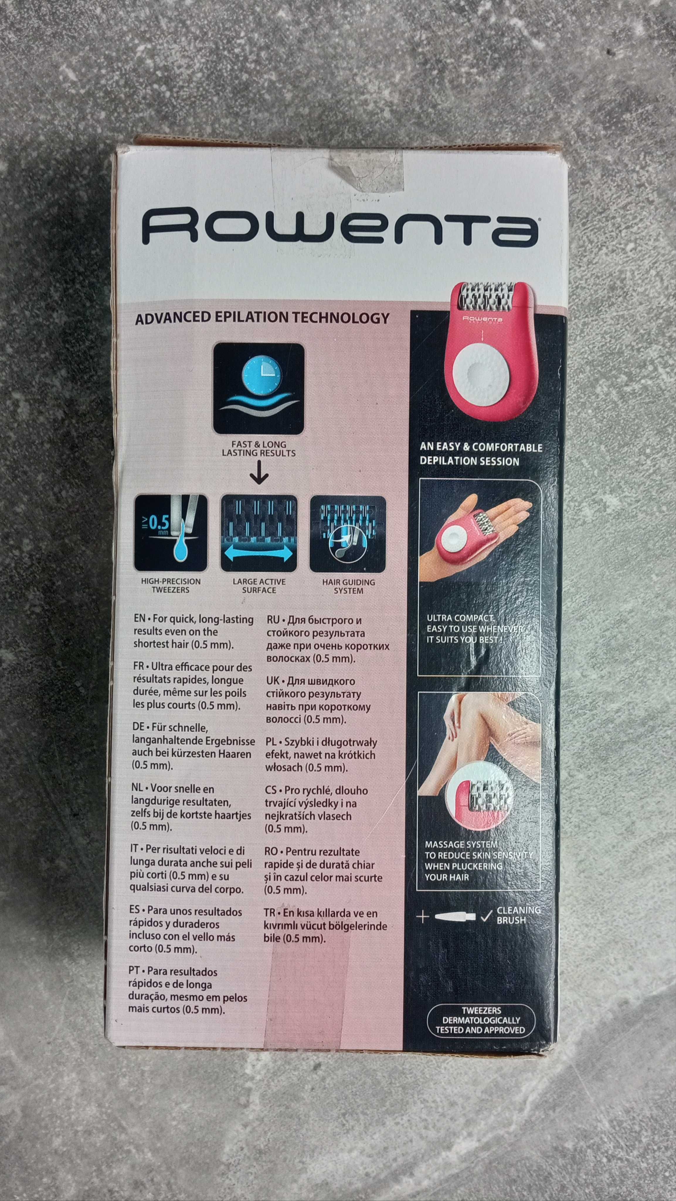 Rowenta Easy Touch Legs & Body mini depilator