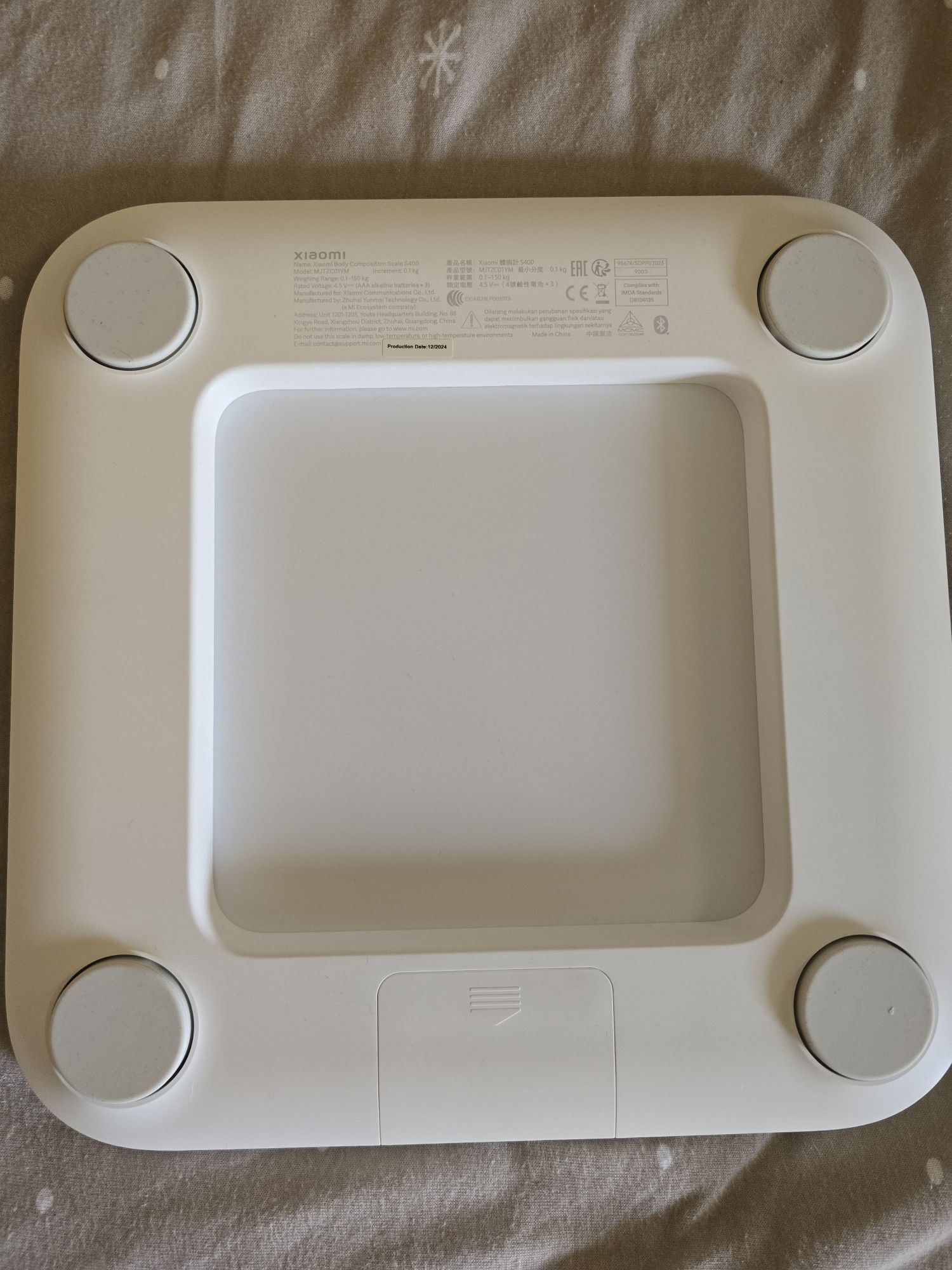 Inteligentna smart waga xiaomi s400 jak nowa