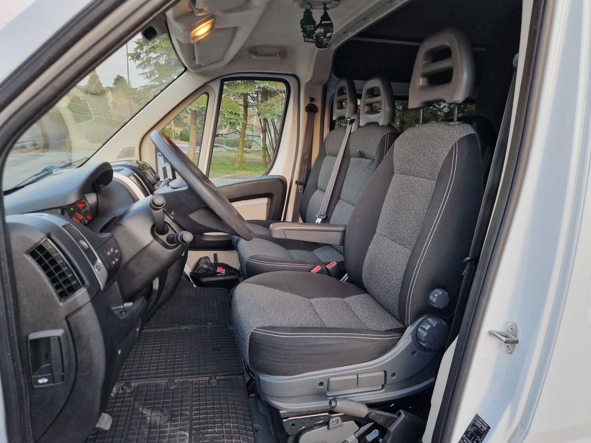 Fiat Ducato Furgon 6 Osób L3H2 Brygadówka Krajowy 1 Wł Hak F-Vat 23%