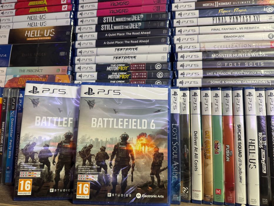 Нові диски Battlefield 6 Standard Edition PS5 | English