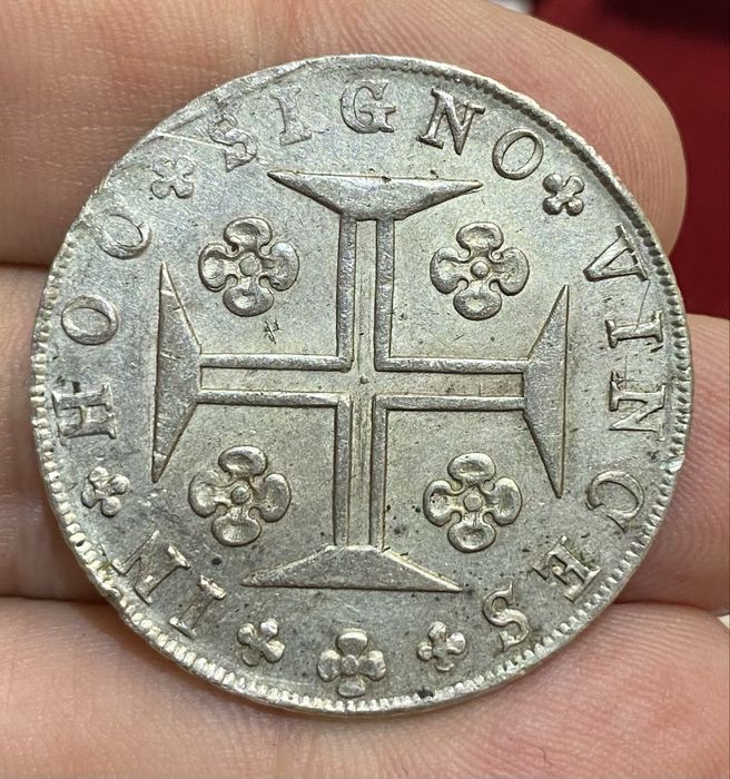 Moeda 480 Reis D JOAO P REGENTE 1807