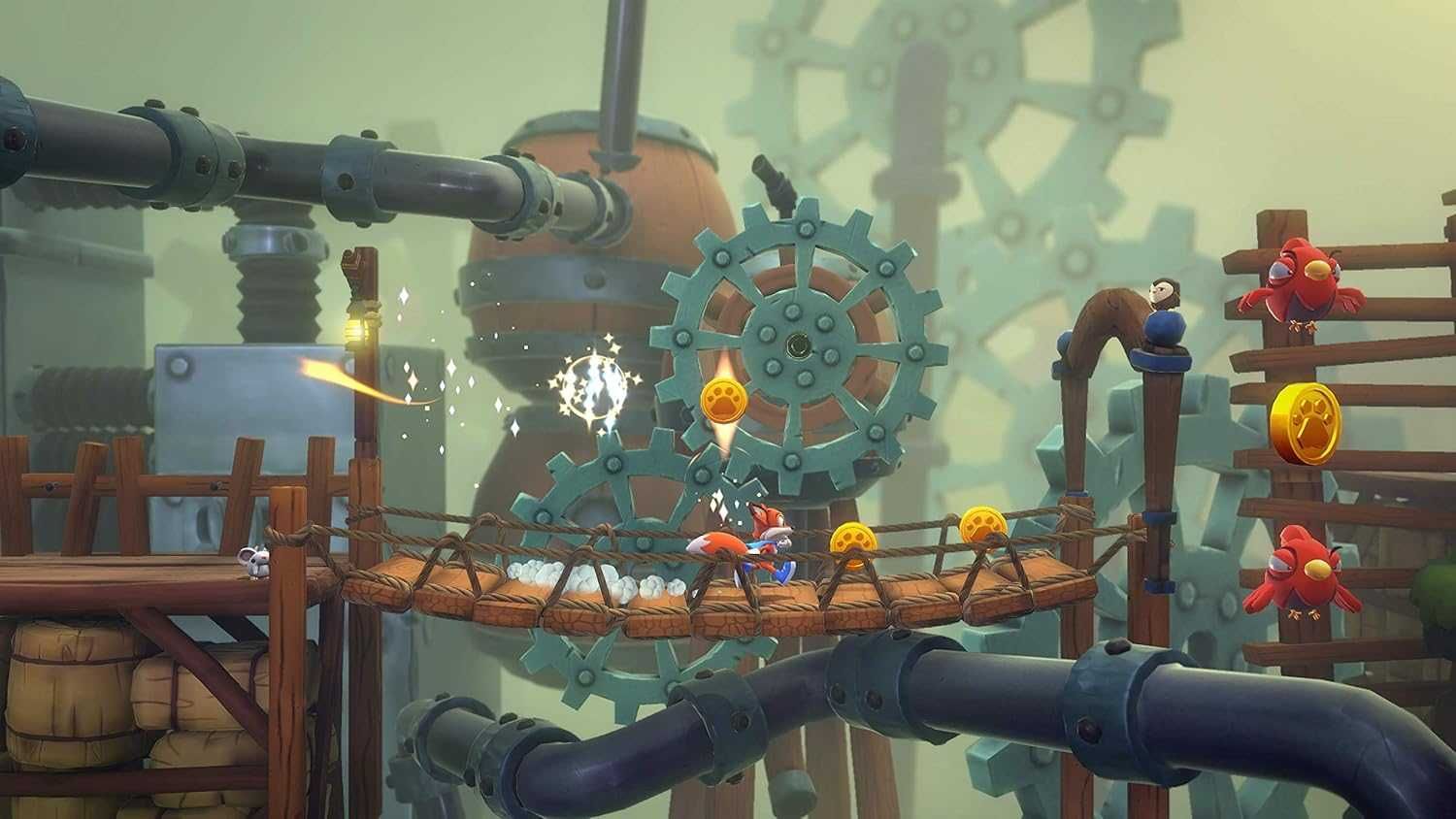 New Super Lucky's Tale PS4 / PS5 - gra dla dzieci, platformówka