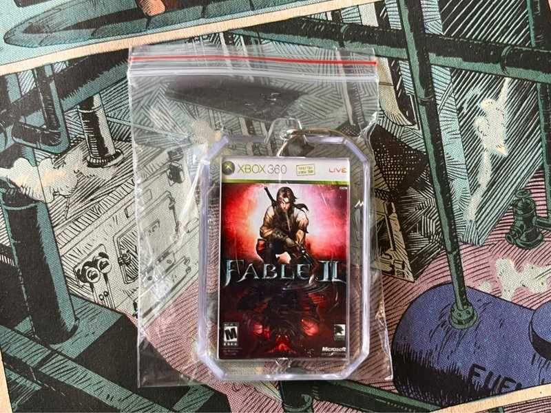 Brelok Fable II - mini okładka gry Xbox 360