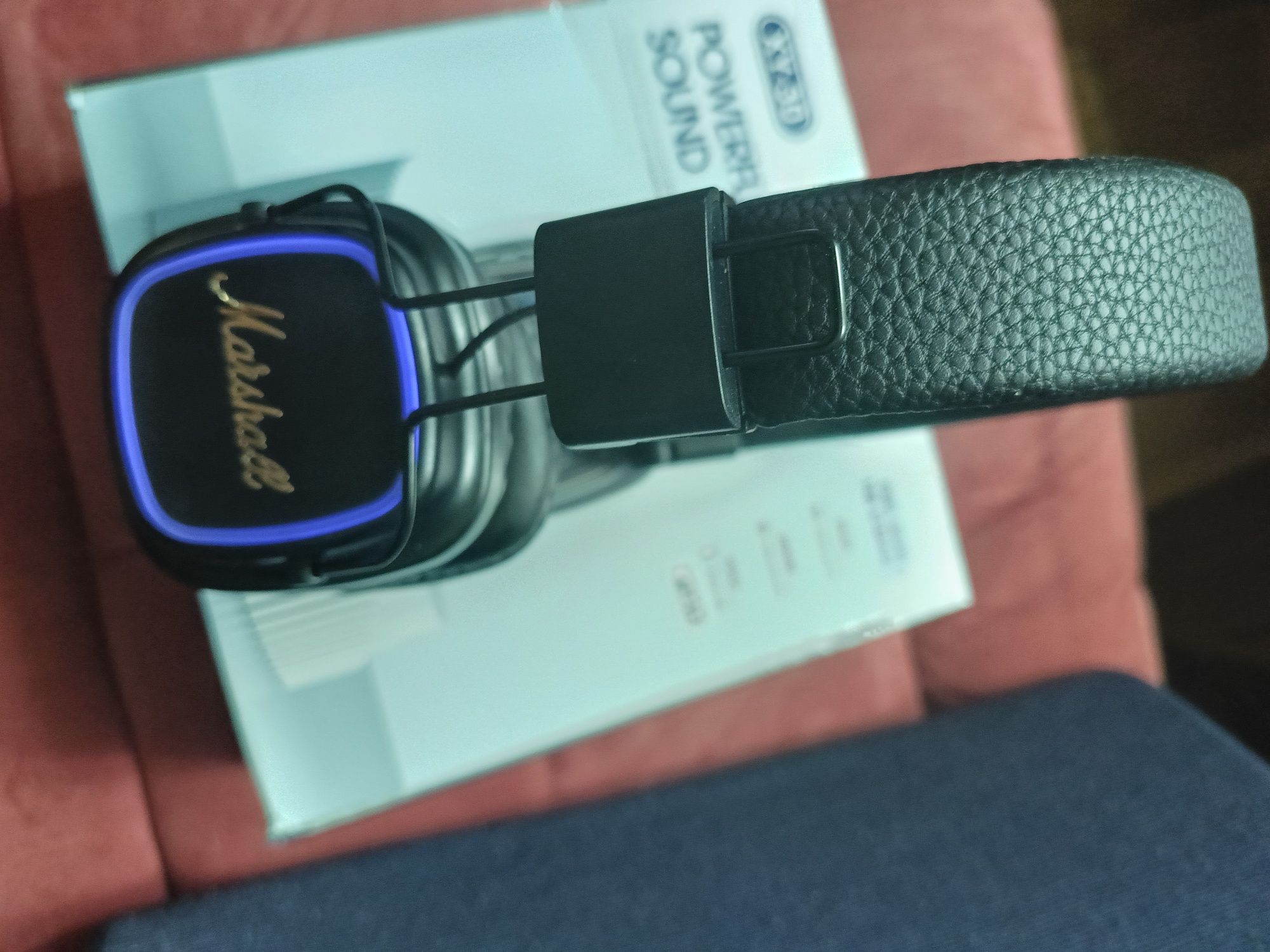 Бездротові навушники Powerful Sound XY-30 Чорні, з підсвіткою,