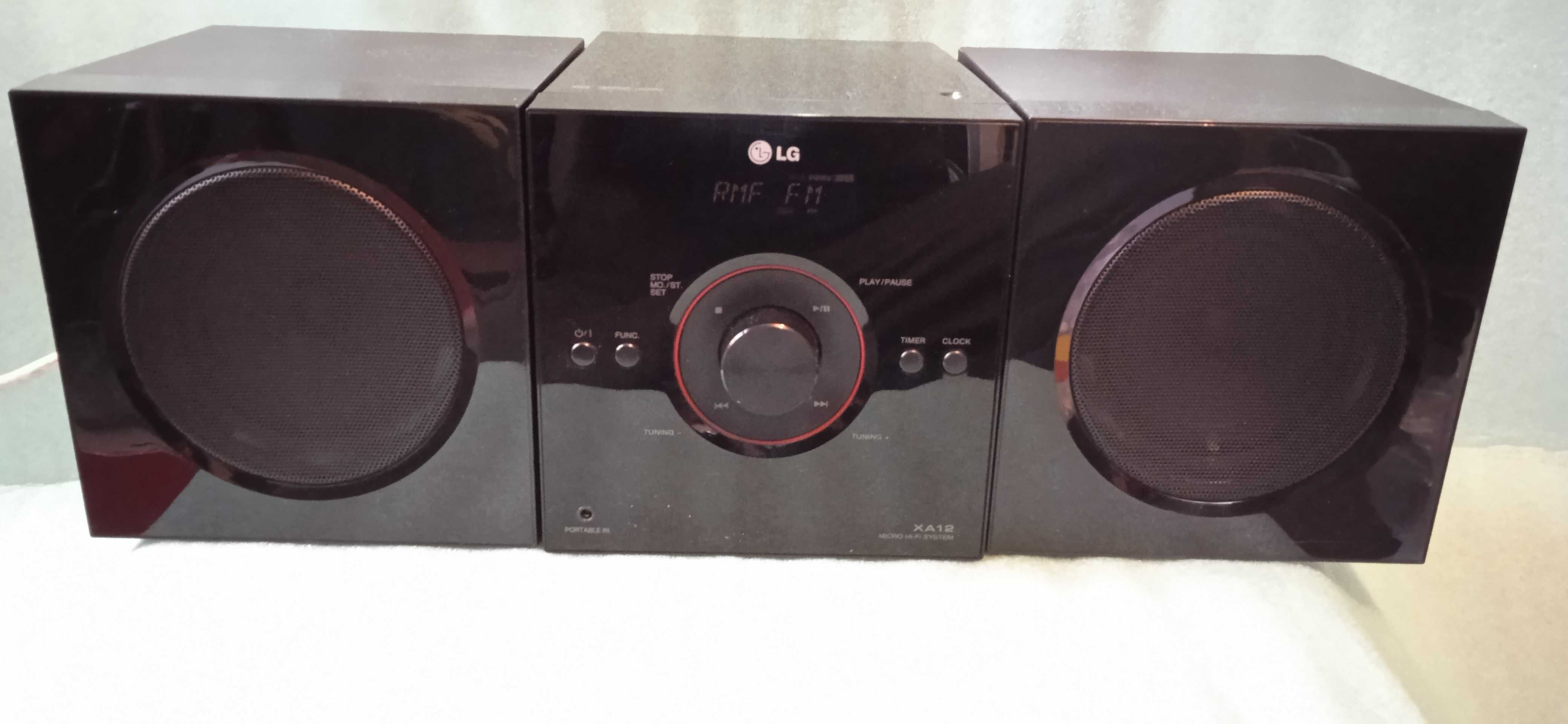 Zestaw audio-Wieża LG XA12-Złącze Portable In, MP3