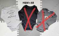 Body H&M r. 68- 1 sztuka