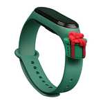 Strap Xmas opaska do Xiaomi Mi Band 4 / Mi Band 3 świąteczny silikonow
