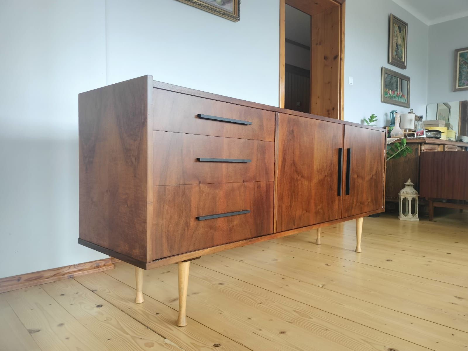 Komoda/sideboard po renowacjii! Proj.M.Grabiński !PRL VINTAGE DOSTAWA