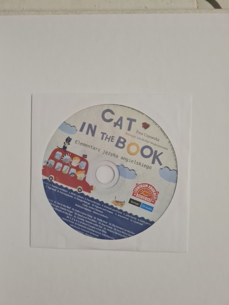 Cat in the book Ewa Cisowska z cd