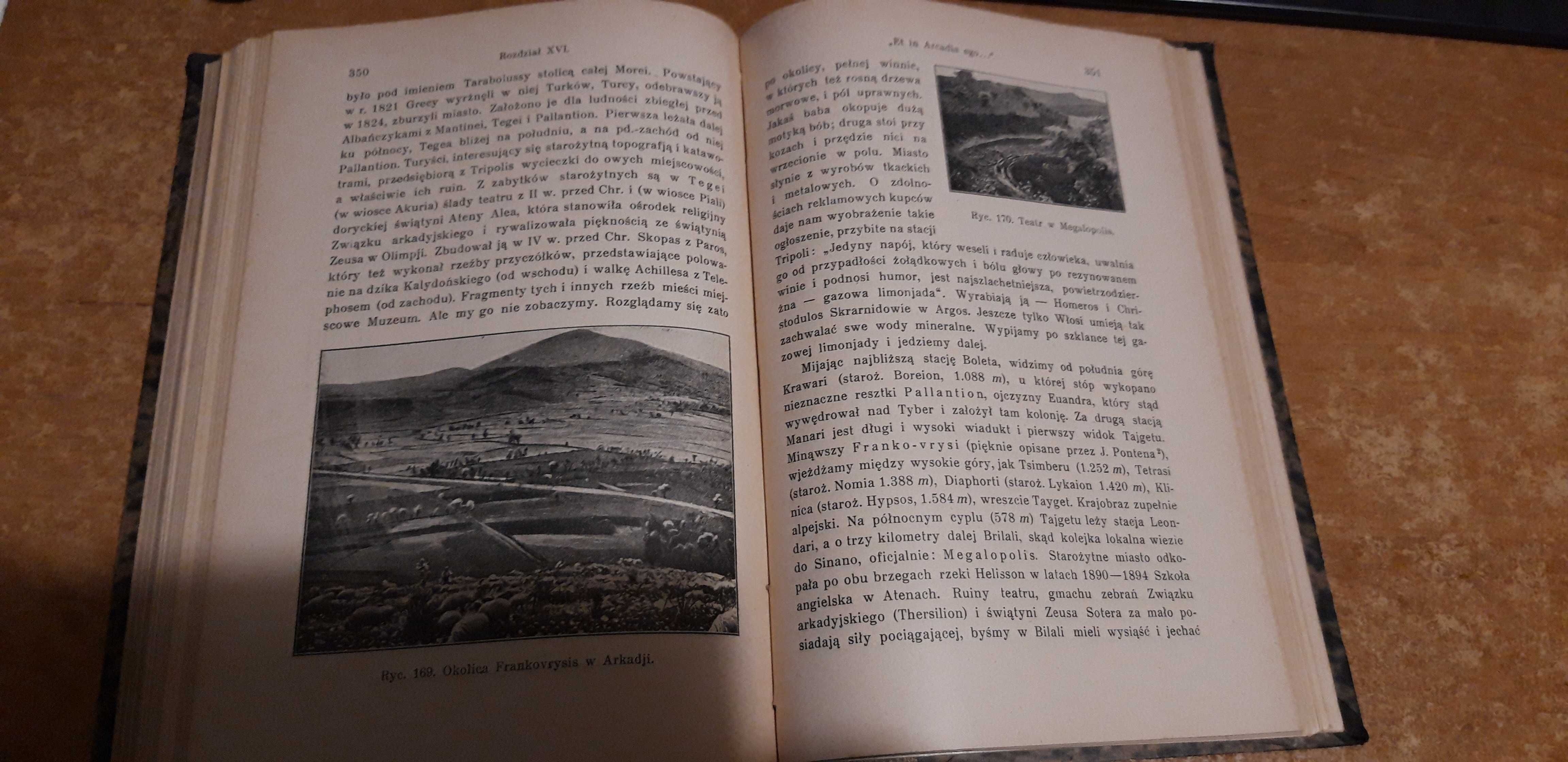 Wrażenia  z  Podróży  Greckiej -T. Sinko-  Lwów 1928,opr.,200rycin