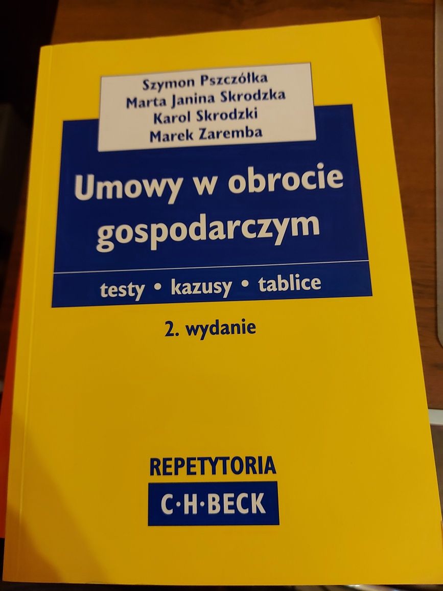 Umowy w obrocie gospodarczym