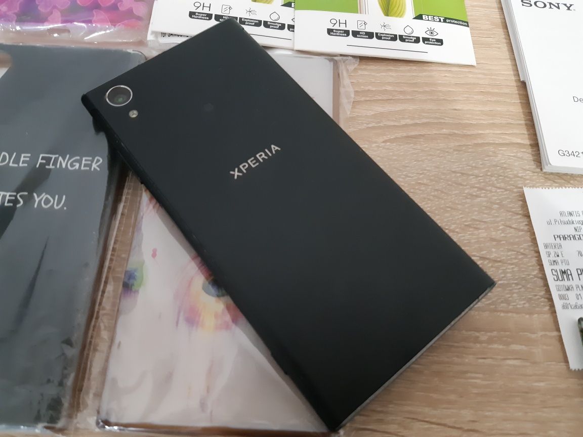 Sony Xperia XA1 Plus LTE Samsung A12 A8 J7 J5 2x szkło bateria etui