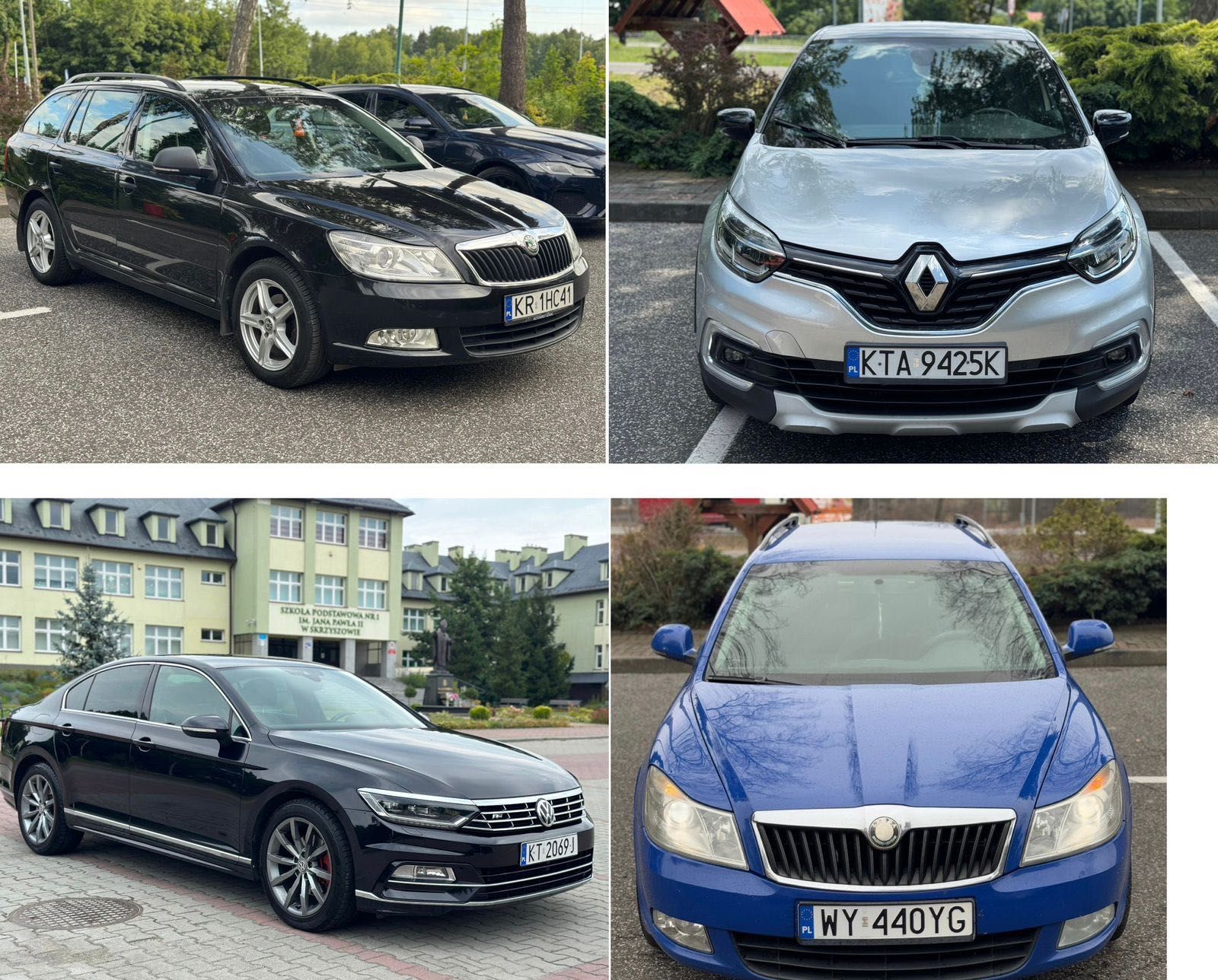Wypożyczalnia wynajem samochodów Skoda