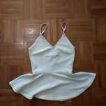 Bluzka XS, żółta, H&M – damska, poliester