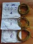 Продаю поштучно струны №4,6 для акустической шестиструнной гитары