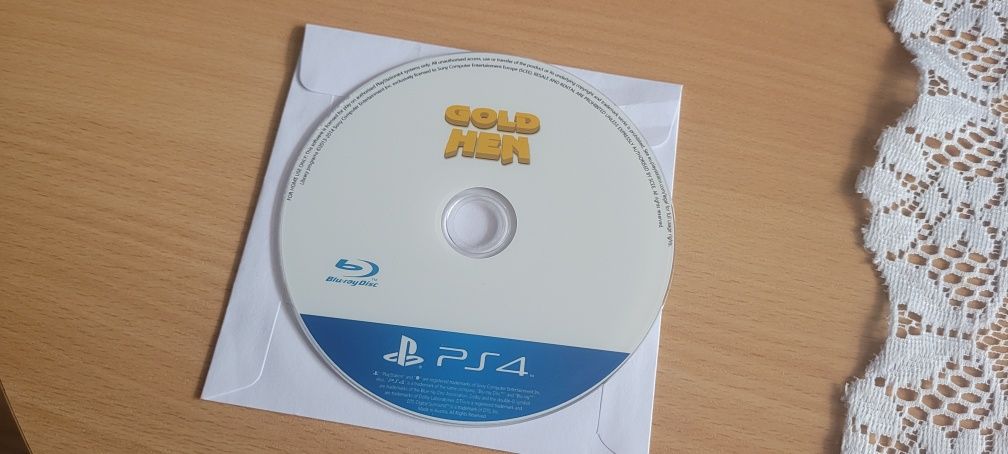 Jailbreak Hen PS4 na płycie BluRay