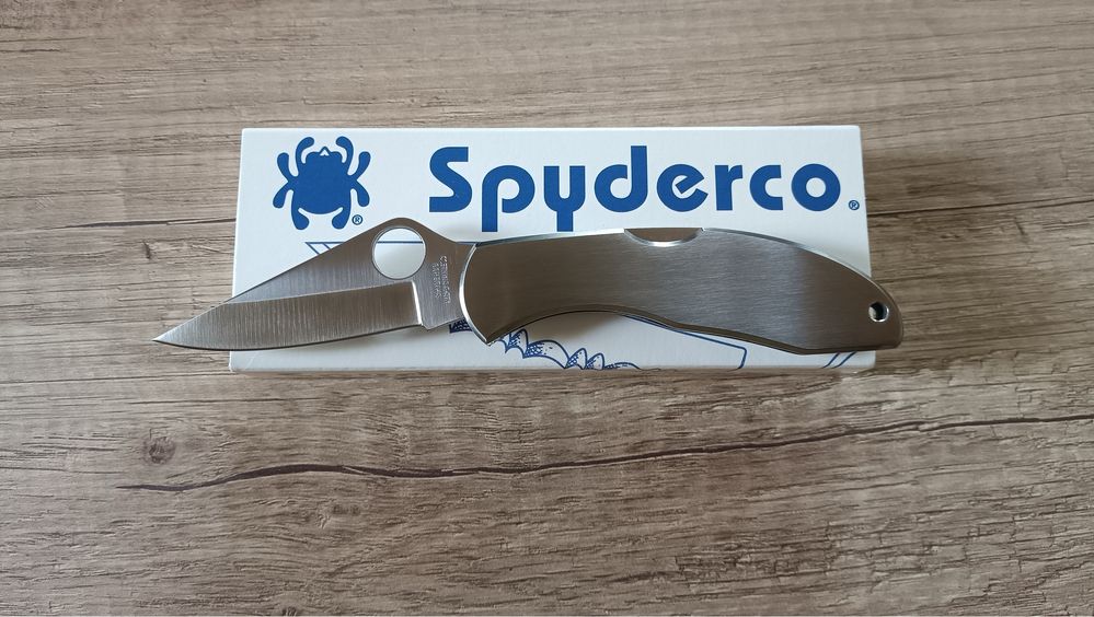 Spyderco Delica stainless II 1997 рік. Discontinued. Оригінал!