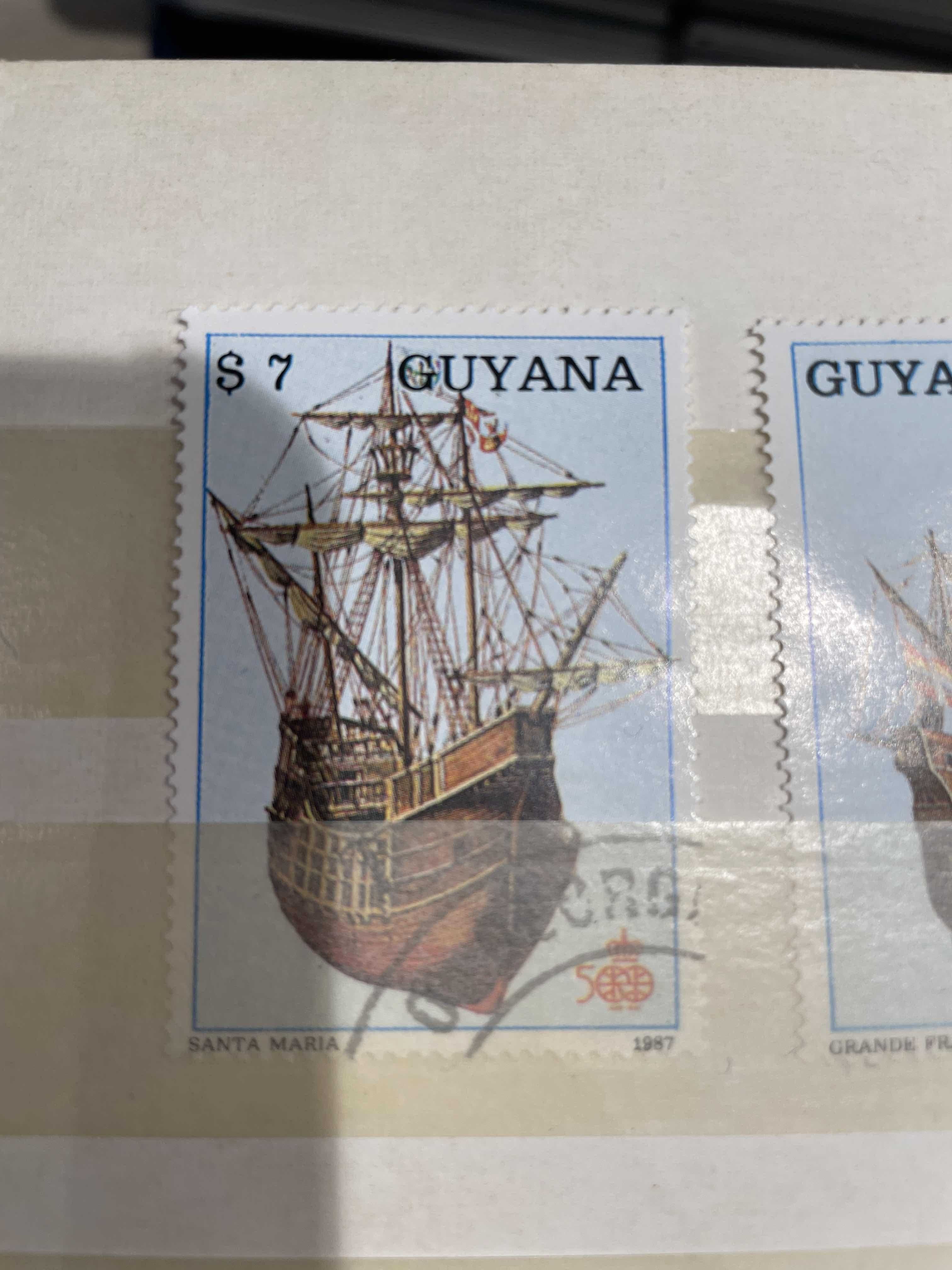 Znaczki pocztowe GUYANA