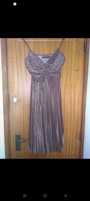 Vestido Dourada - Zara