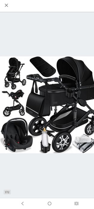 Sprzedam używany wózek dla dzieci 3w1